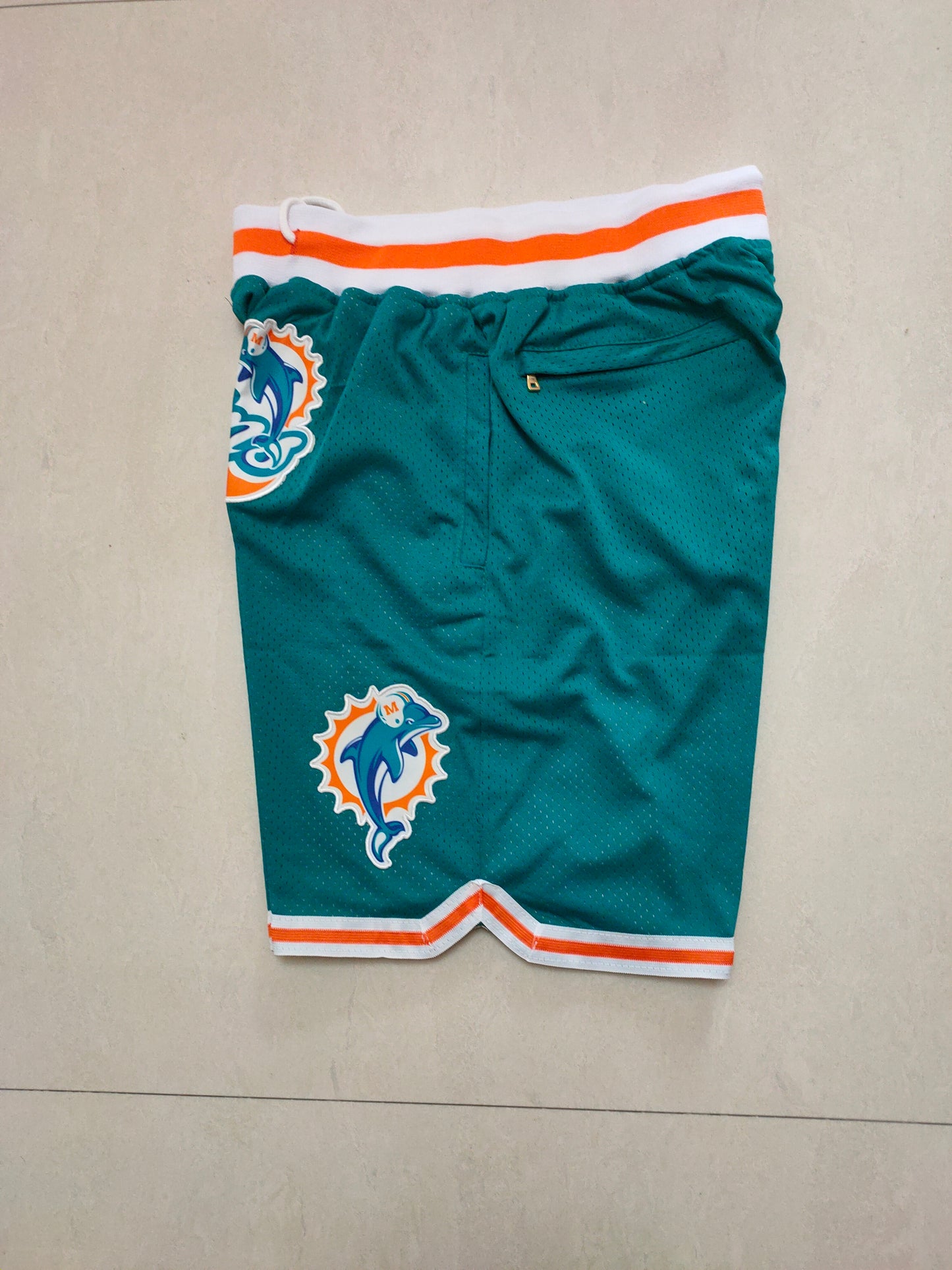 MIAMI DOLPHINS BLUE SHORTS