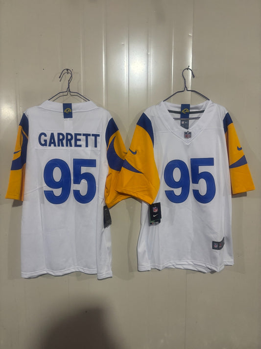 LOS ANGELES RAMS MYLES GARRETT WHITE JERSEY
