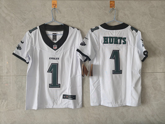 PHILADELPHIA EAGLES JALEN HURTS WHITE JERSEY