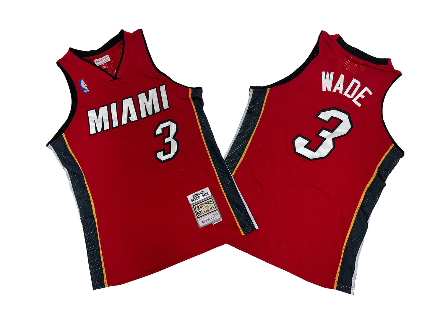 MIAMI HEAT DWAYNE WADE RED VINTAGE JERSEY