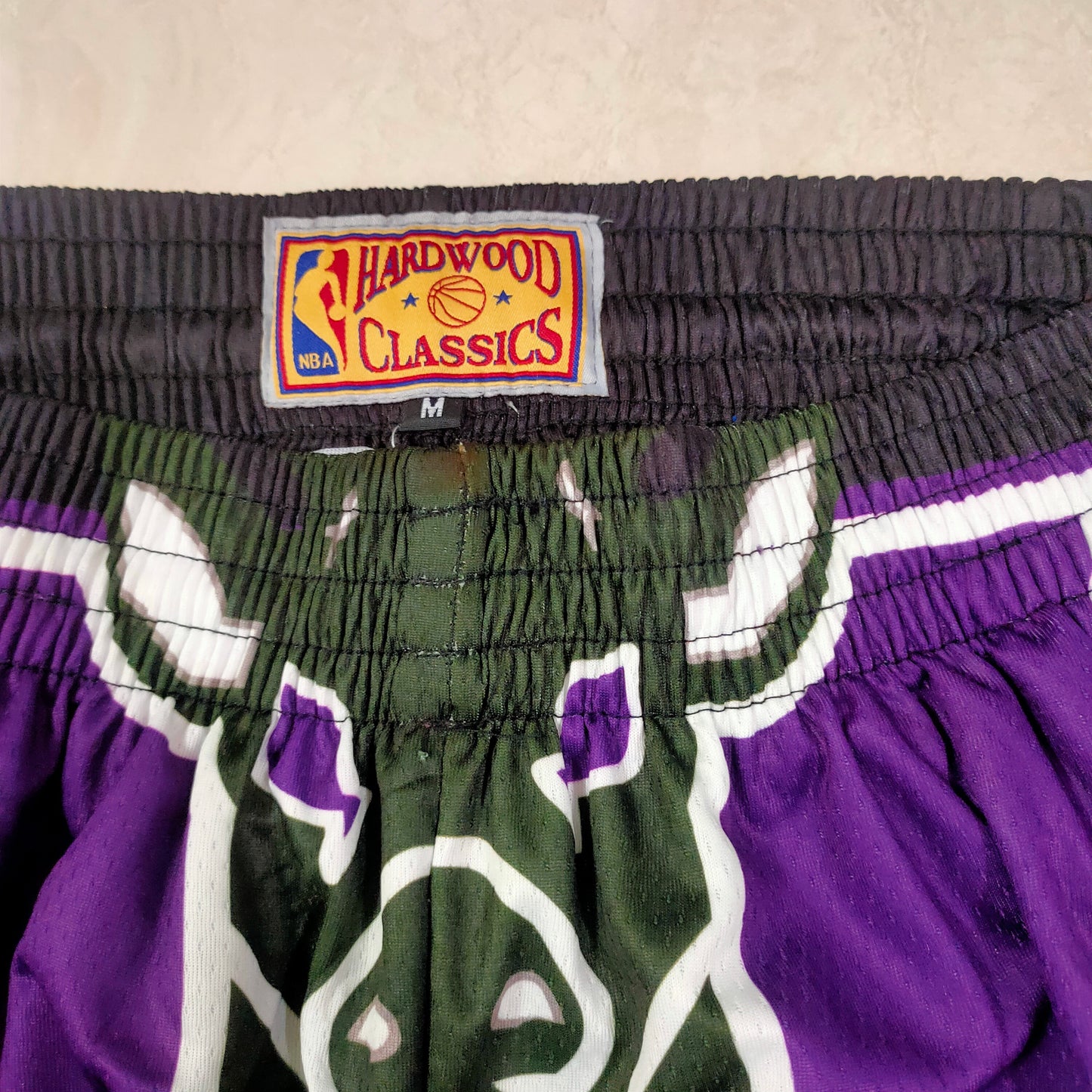 MILWAUKEE BUCKS BLACK SHORTS