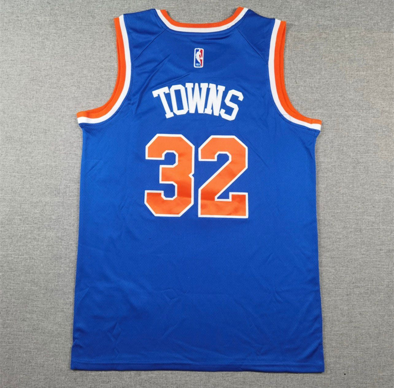 Karl-Anthony Towns Blue New York Knicks Jersey