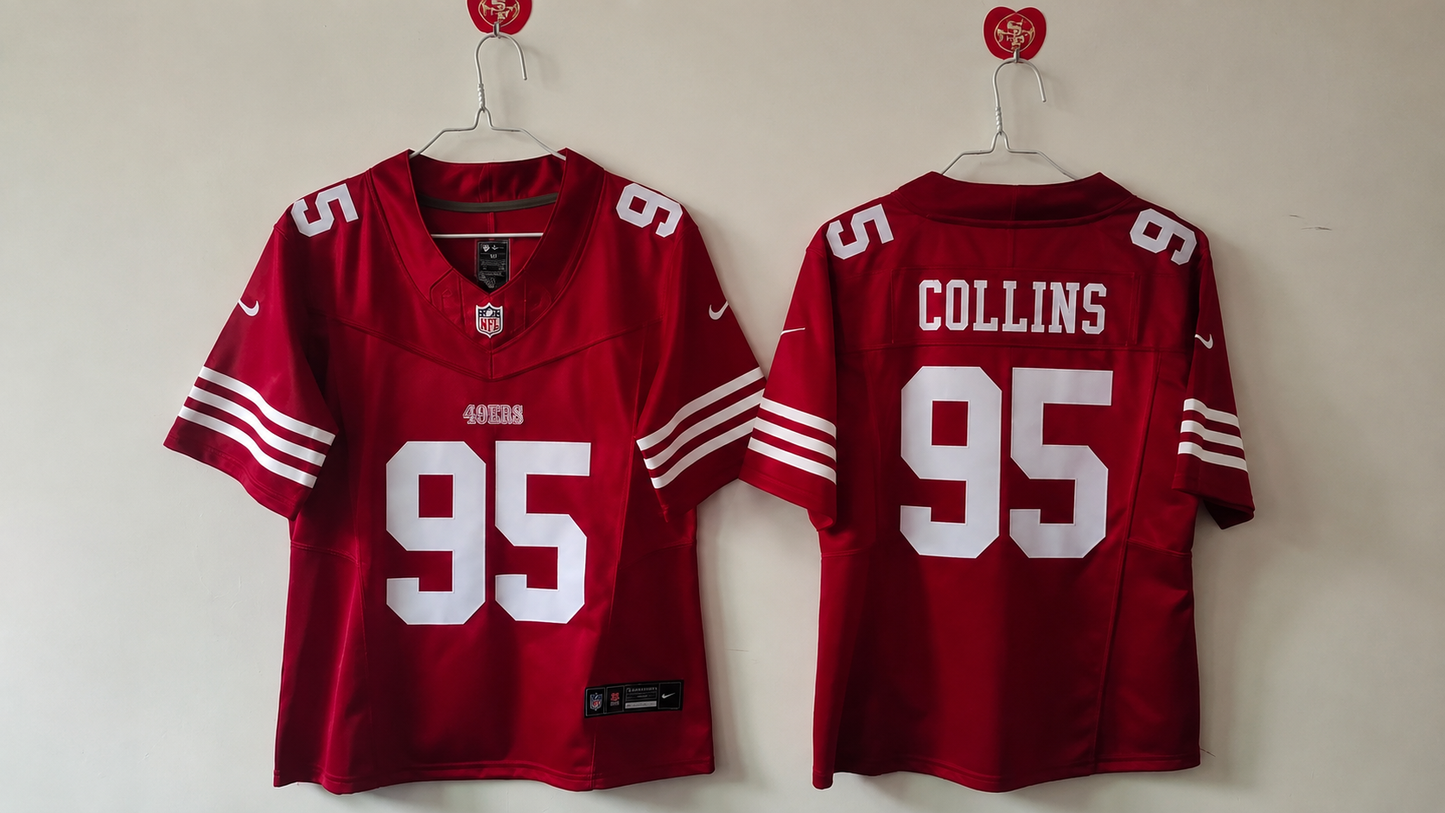 SAN FRANCISCO 49ERS MALIK COLLINS RED JERSEY
