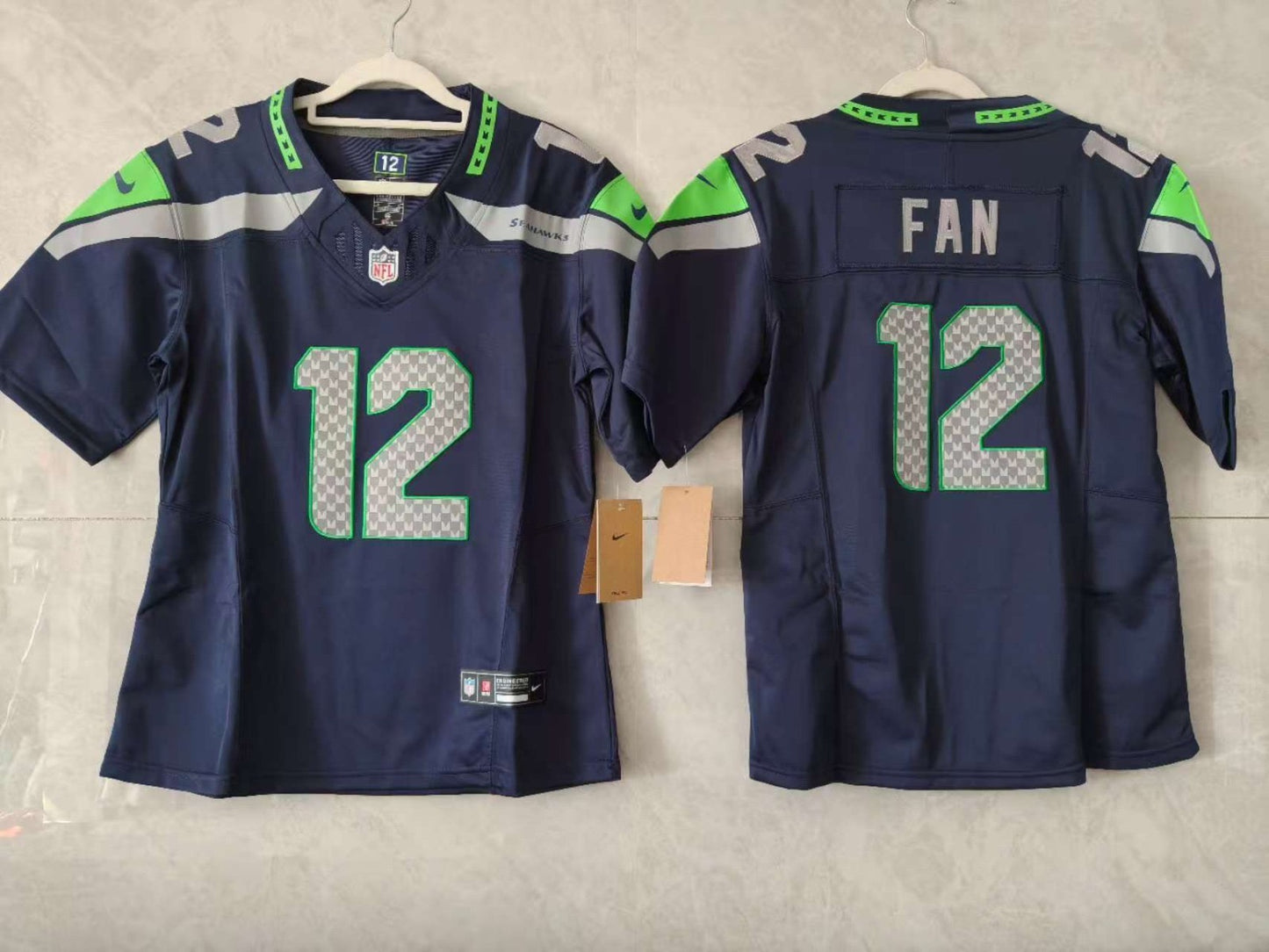 Seattle Seahawks Fan Blue Jersey
