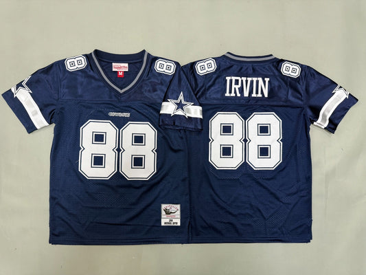 DALLAS COWBOYS MICHAEL IRVIN BLUE VINTAGE JERSEY