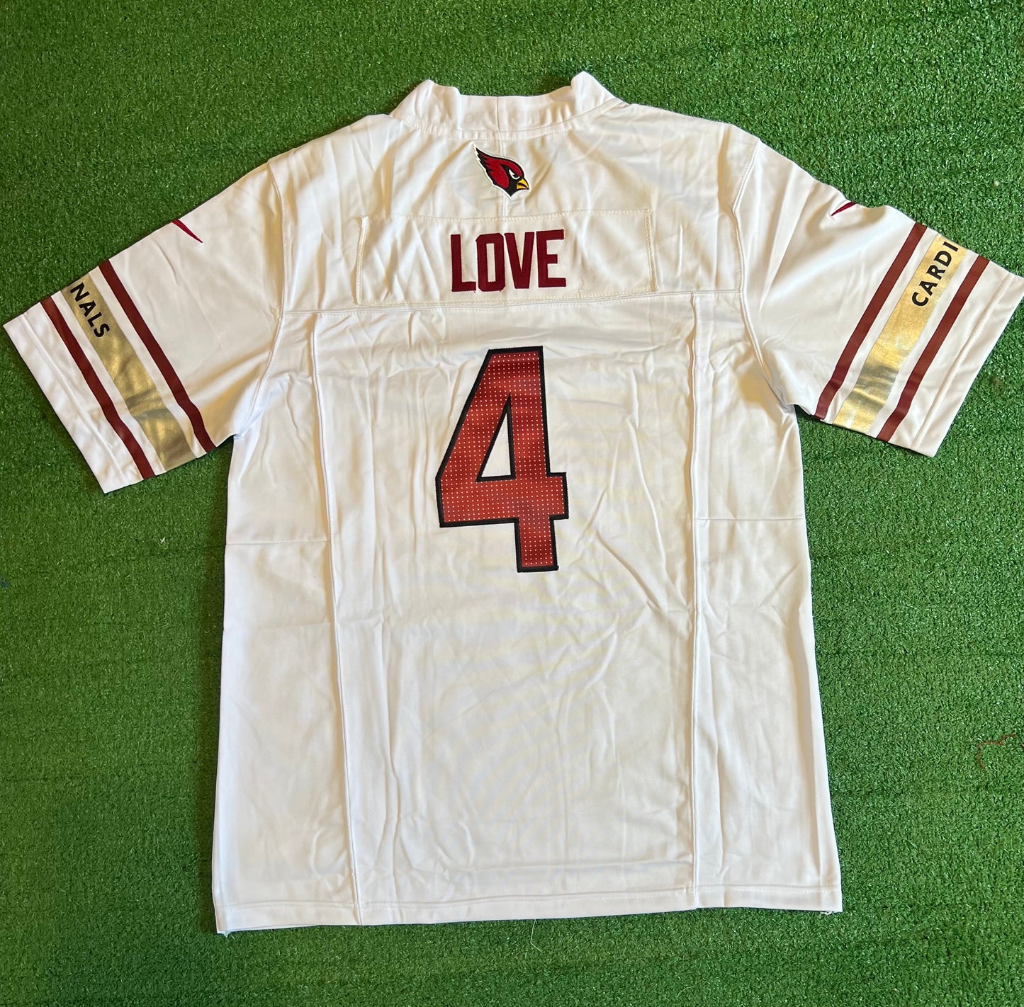 Arizona Cardinals Jeremiyah Love White Jersey