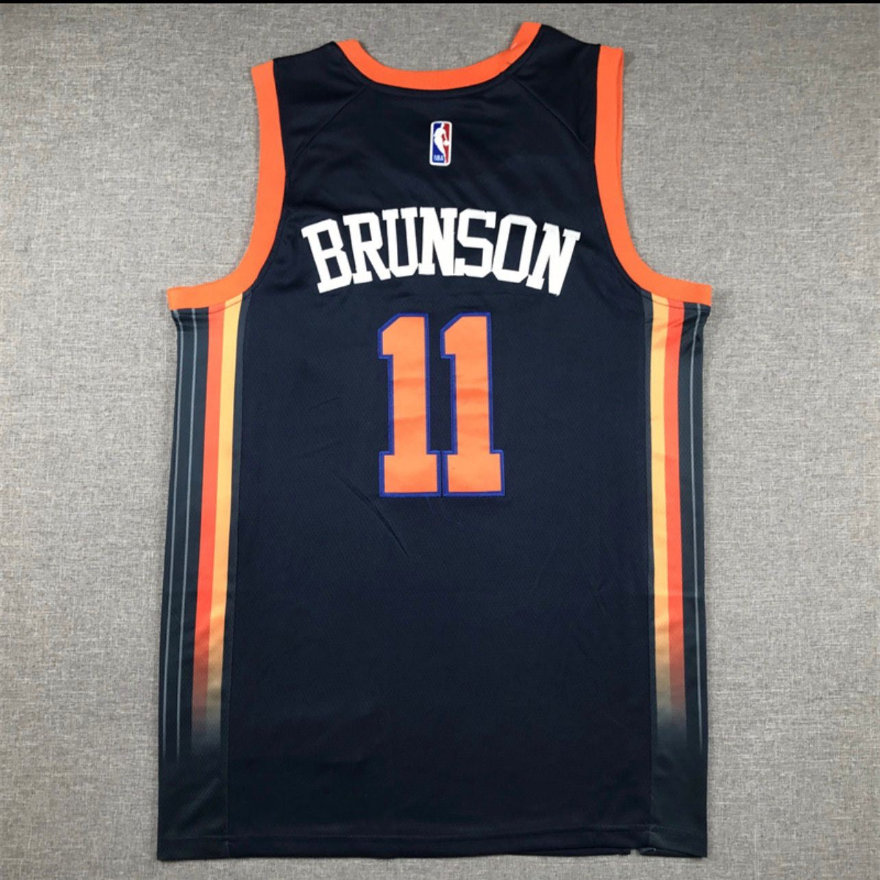 Jalen Brunson Black New York Knicks Jersey