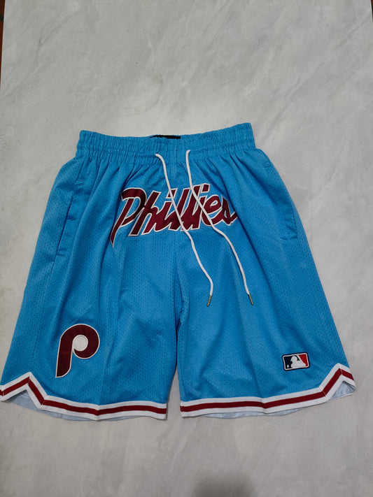 PHILADELPHIA PHILLIES BLUE SHORTS
