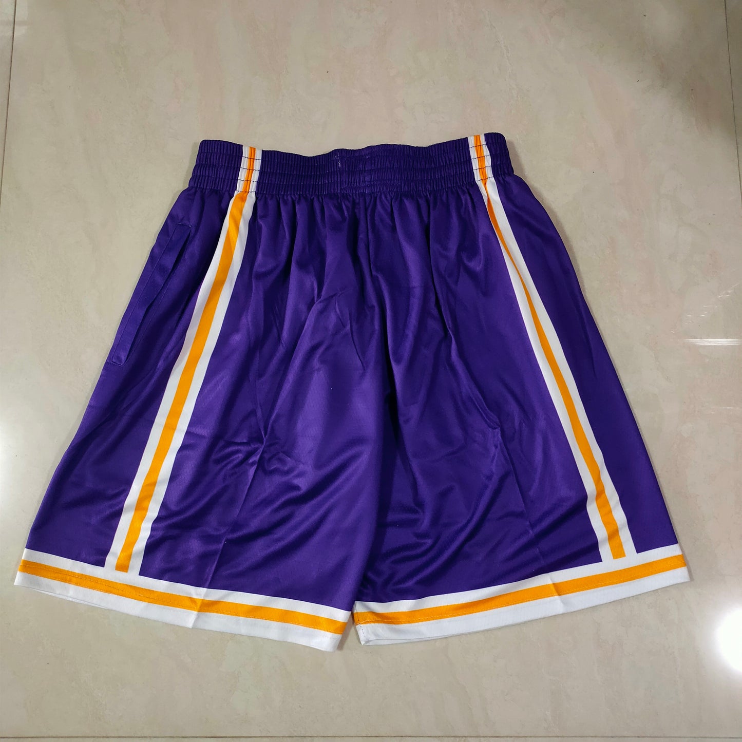 LOS ANGELES LAKERS PURPLE SHORTS