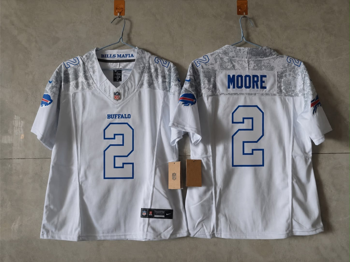 BUFFALO BILLS DJ MOORE RIVAL JERSEY