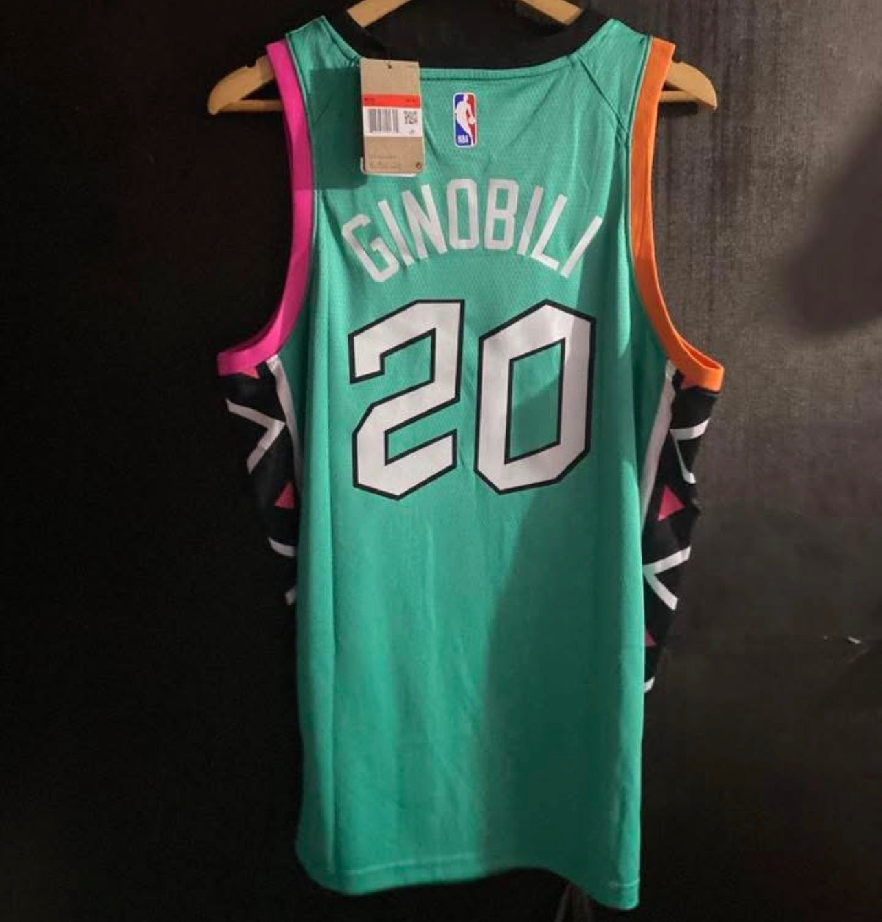 Manu Ginobili San Antonio Spurs Basketball Jersey