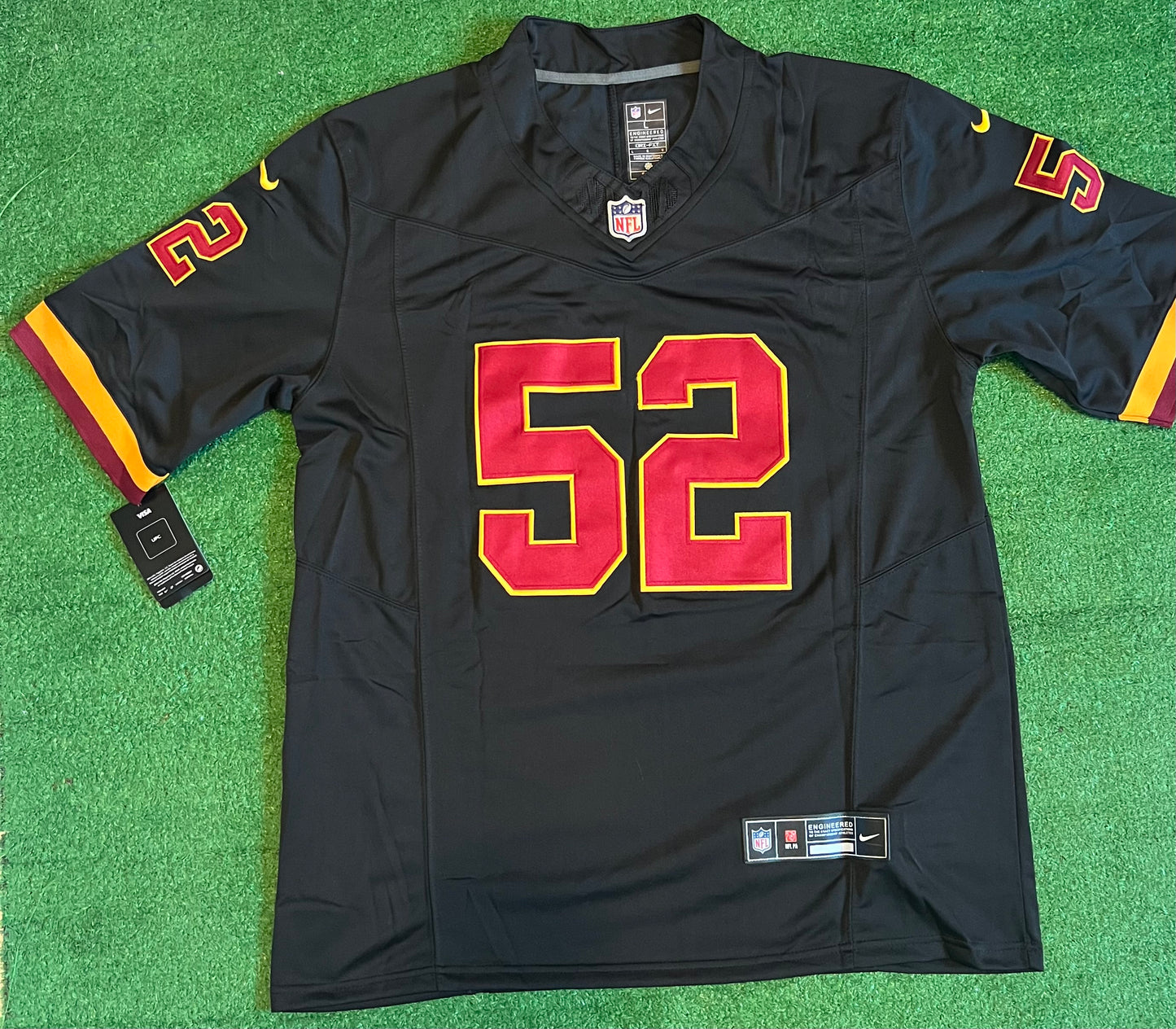 Washington Commanders Sonny styles Black Jersey ￼
