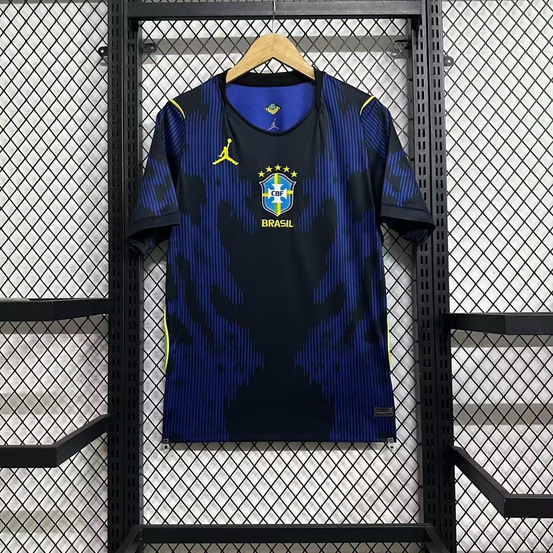 2026 World Cup Team Brazil Dark Blue Jersey