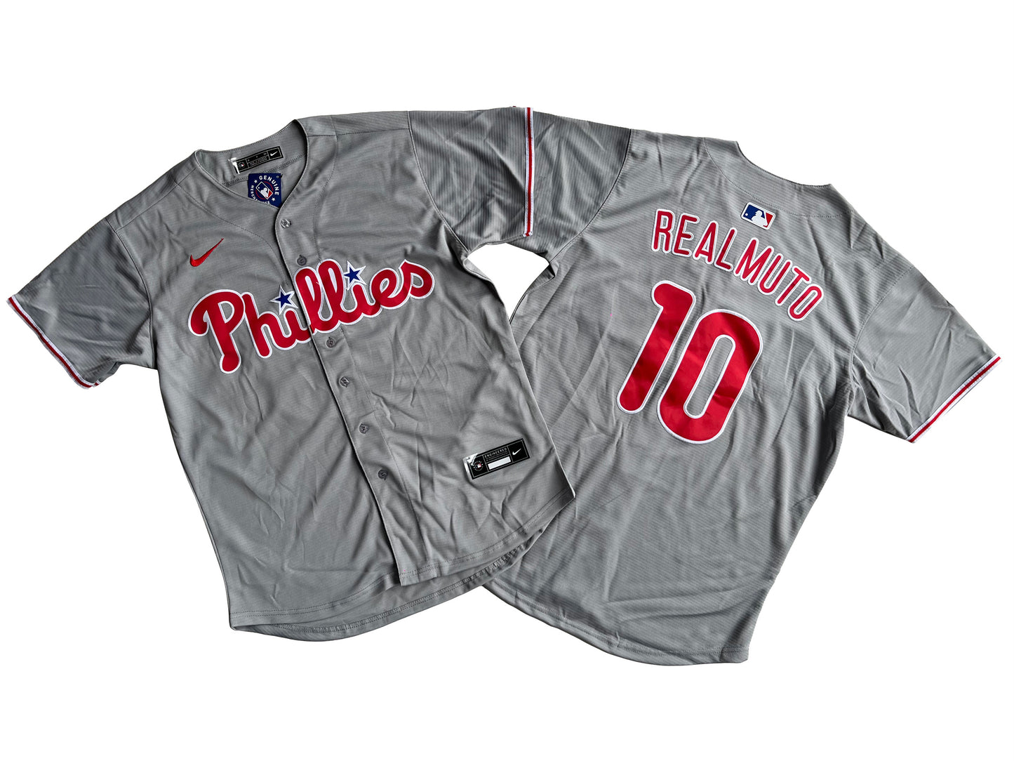 Philadelphia Phillies J.T. Realmuto Grey Jersey