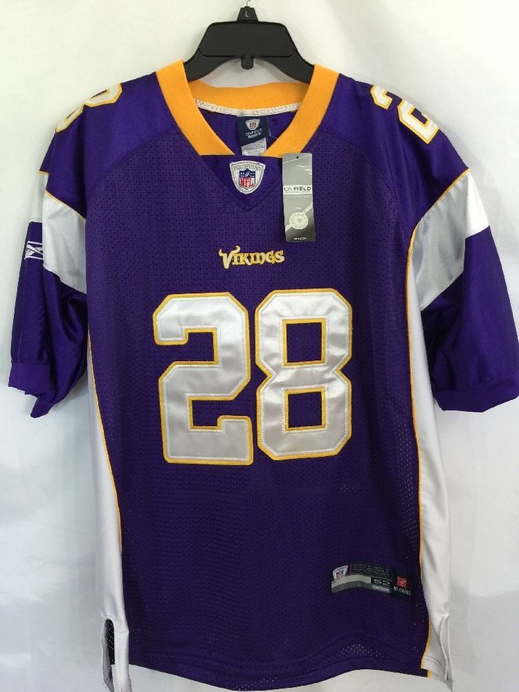 MINNESOTA VIKINGS ADRIAN PETERSON PURPLE VINTAGE JERSEY