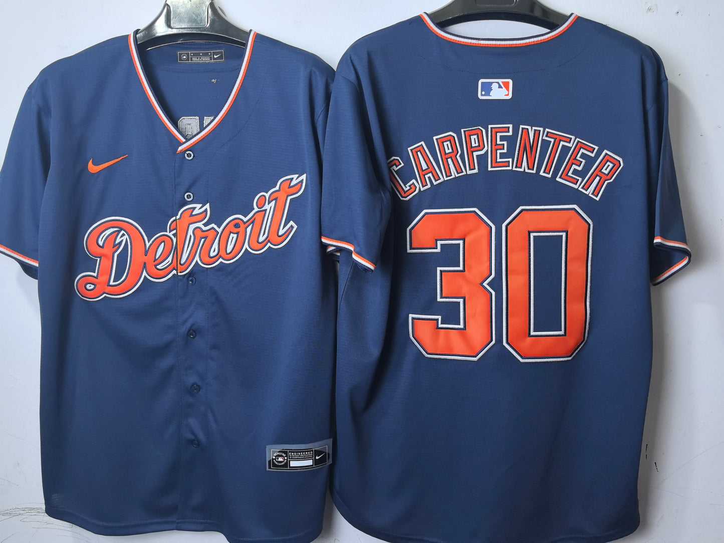 DETROIT TIGERS KERRY CARPENTER BLUE JERSEY