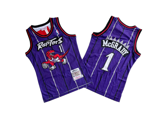 TORONTO RAPTORS TRACY MCGRADY PURPLE JERSEY