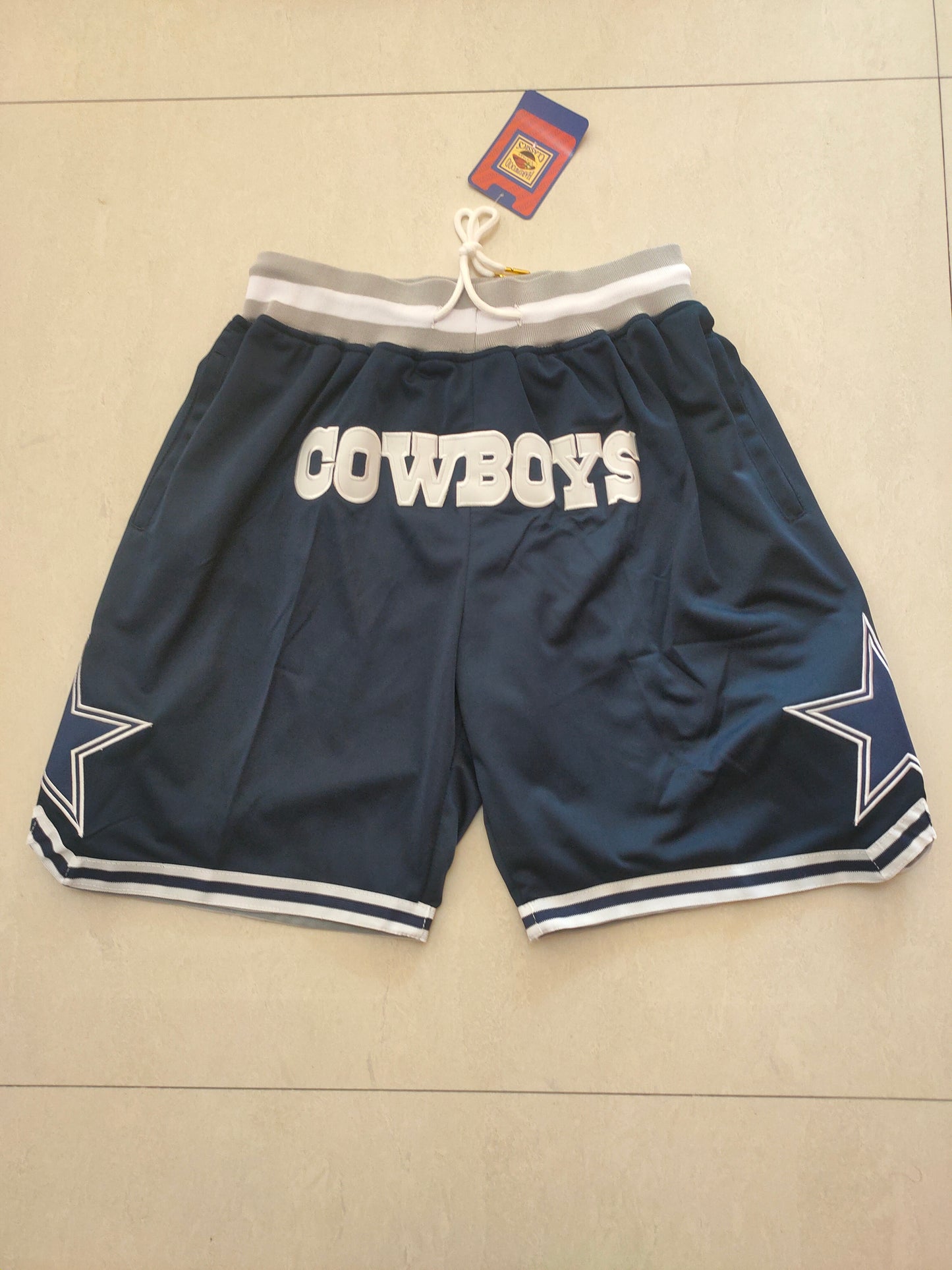 DALLAS COWBOYS BLUE SHORTS