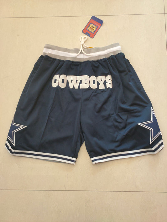 DALLAS COWBOYS BLUE SHORTS