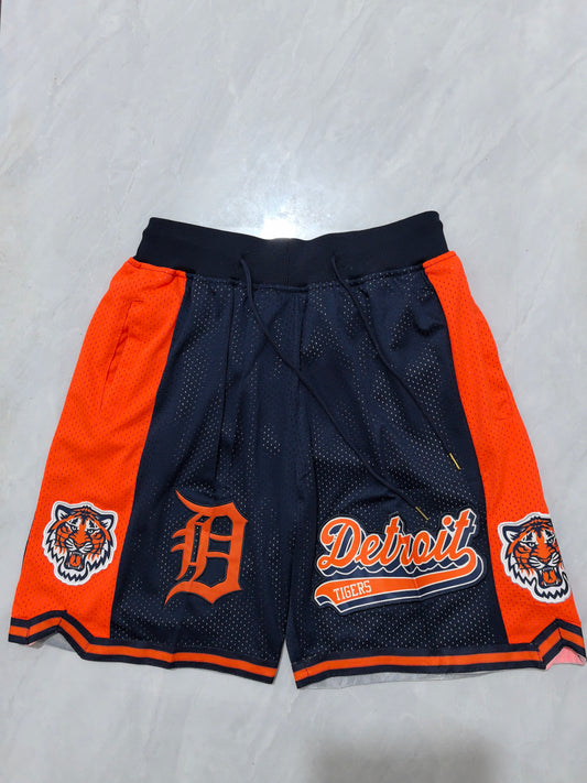 DETROIT TIGERS BLUE SHORTS