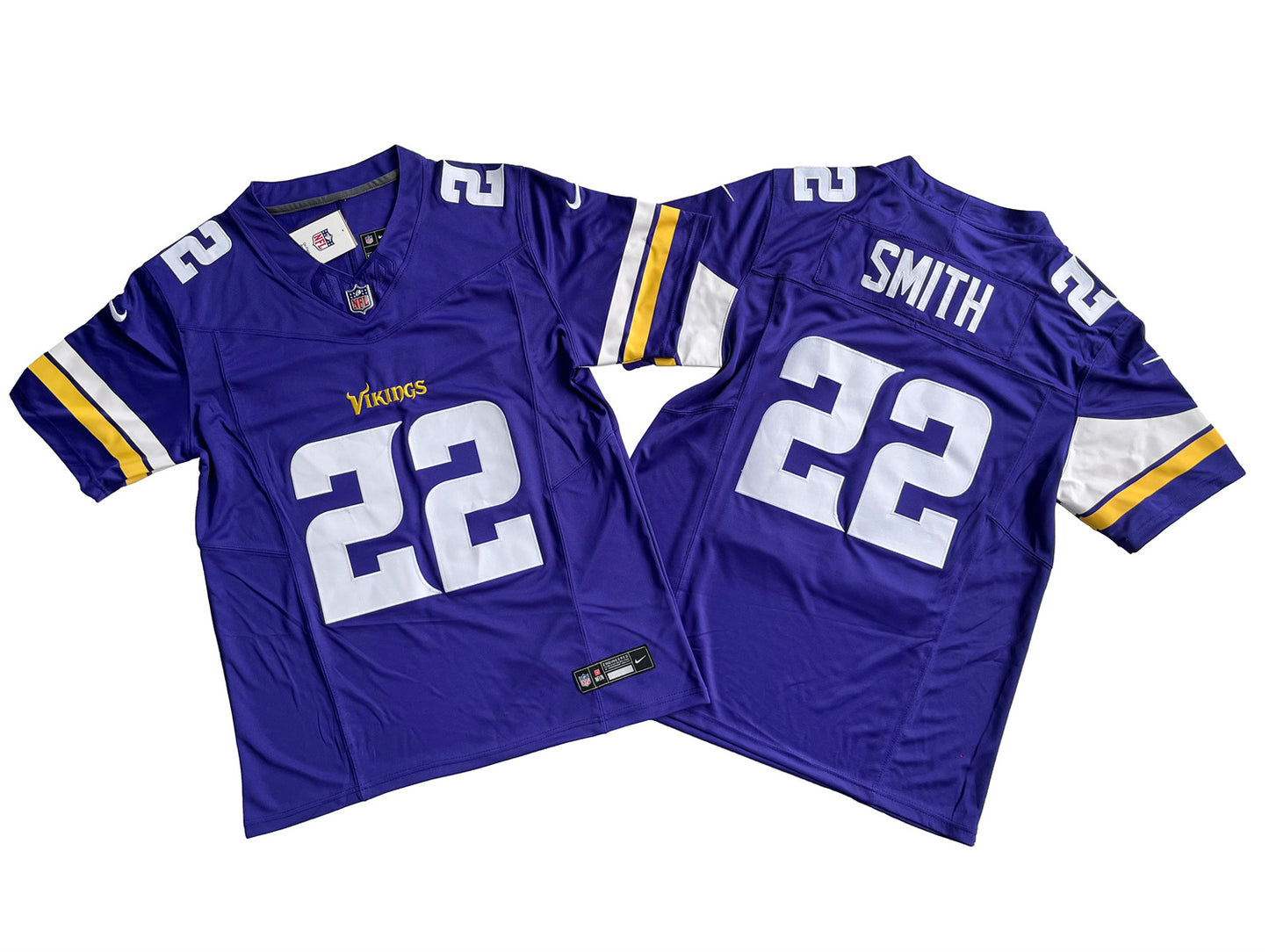 MINNESOTA VIKINGS HARRISON SMITH PURPLE JERSEY