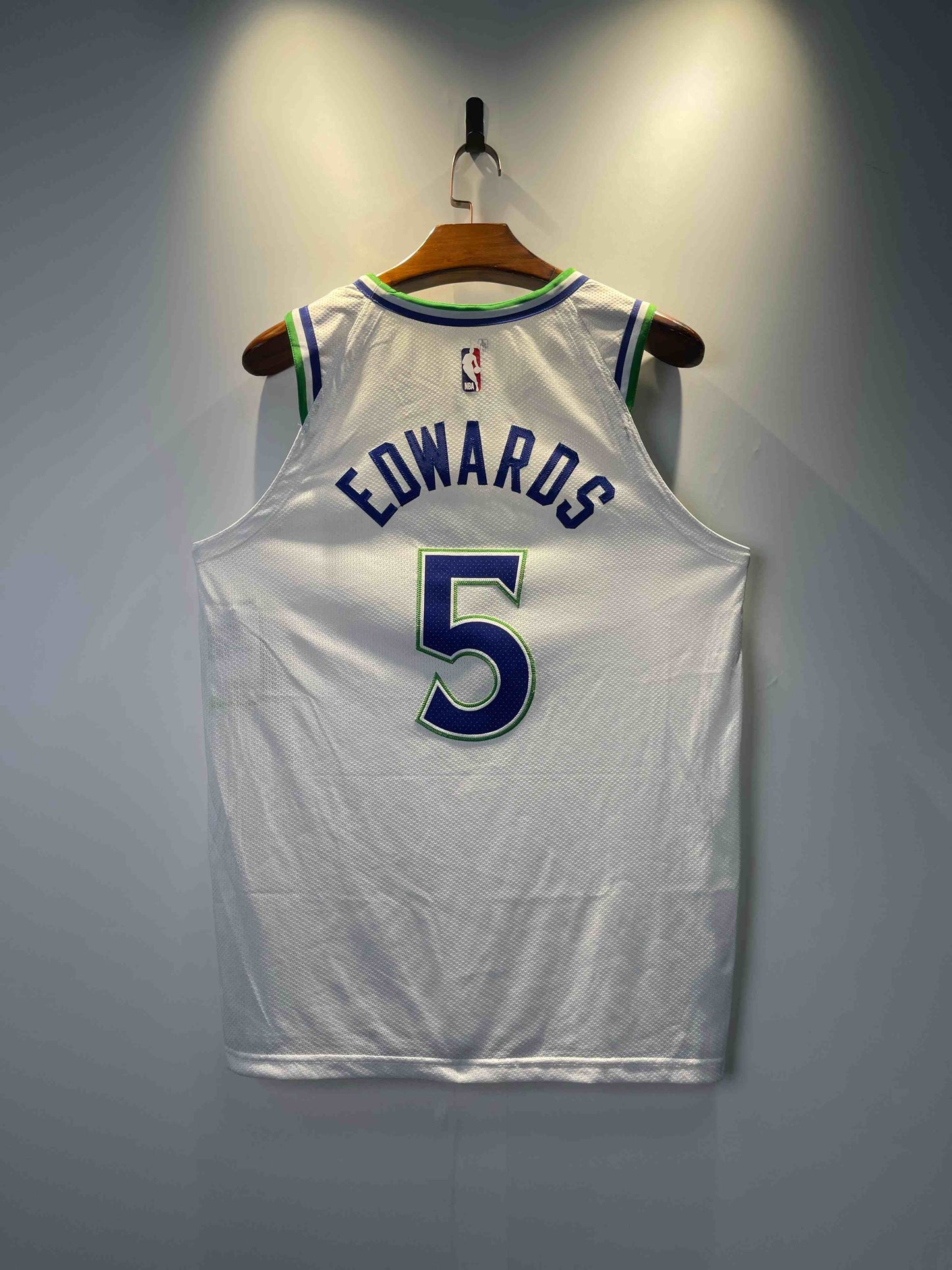 MINNESOTA TIMBERWOLVES ANTHONY EDWARDS WHITE JERSEY