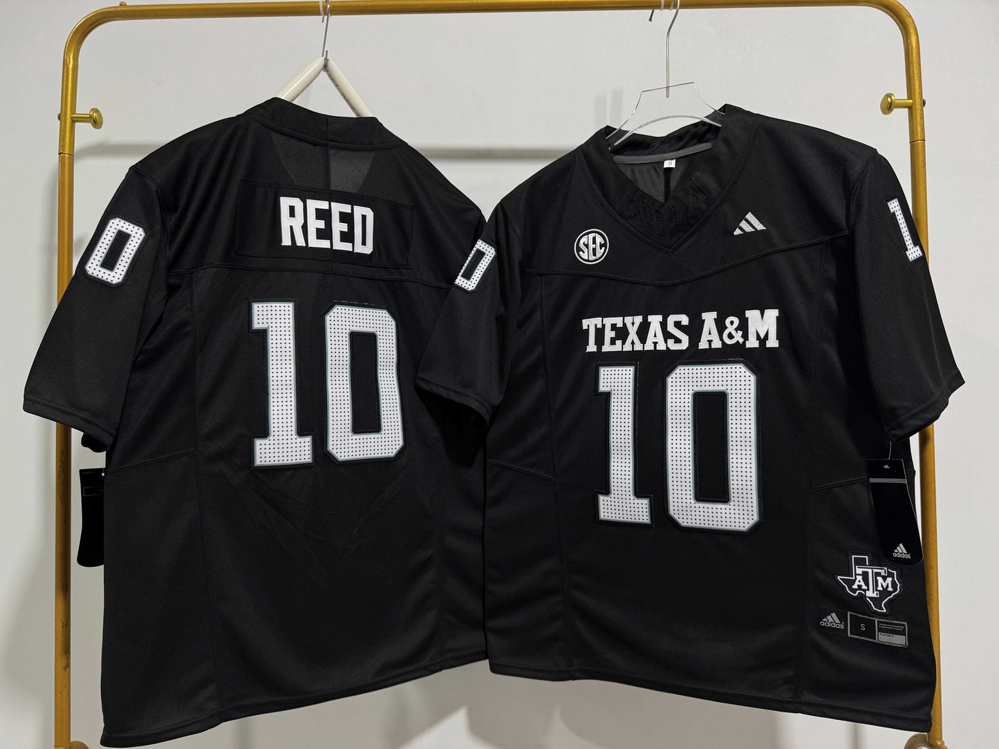 TEXAS A&M AGGIES MARCEL REED BLACK JERSEY