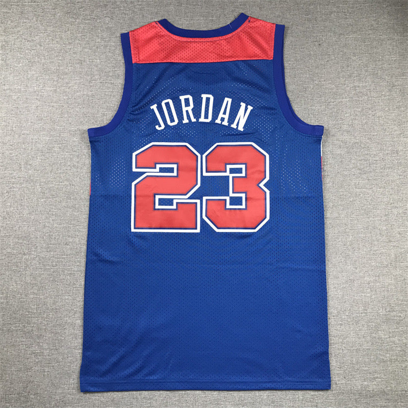 WASHINGTON WIZARDS MICHAEL JORDAN BLUE VINTAGE JERSEY