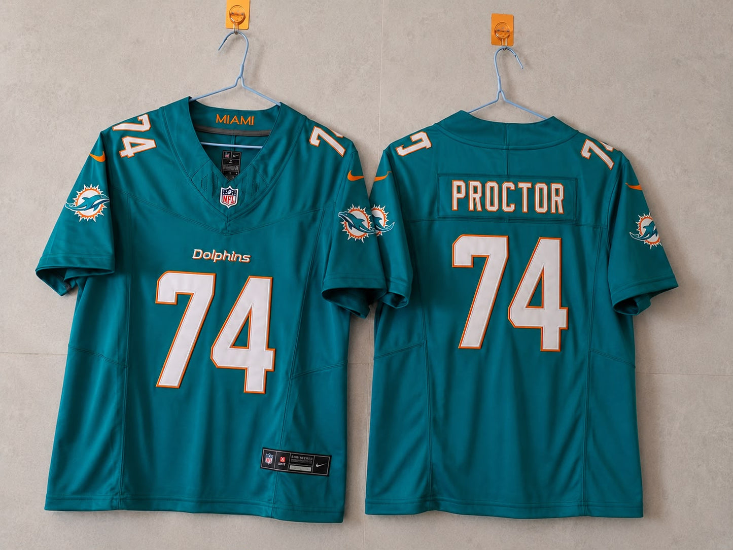 MIAMI DOLPHINS KADYN PROCTOR BLUE JERSEY