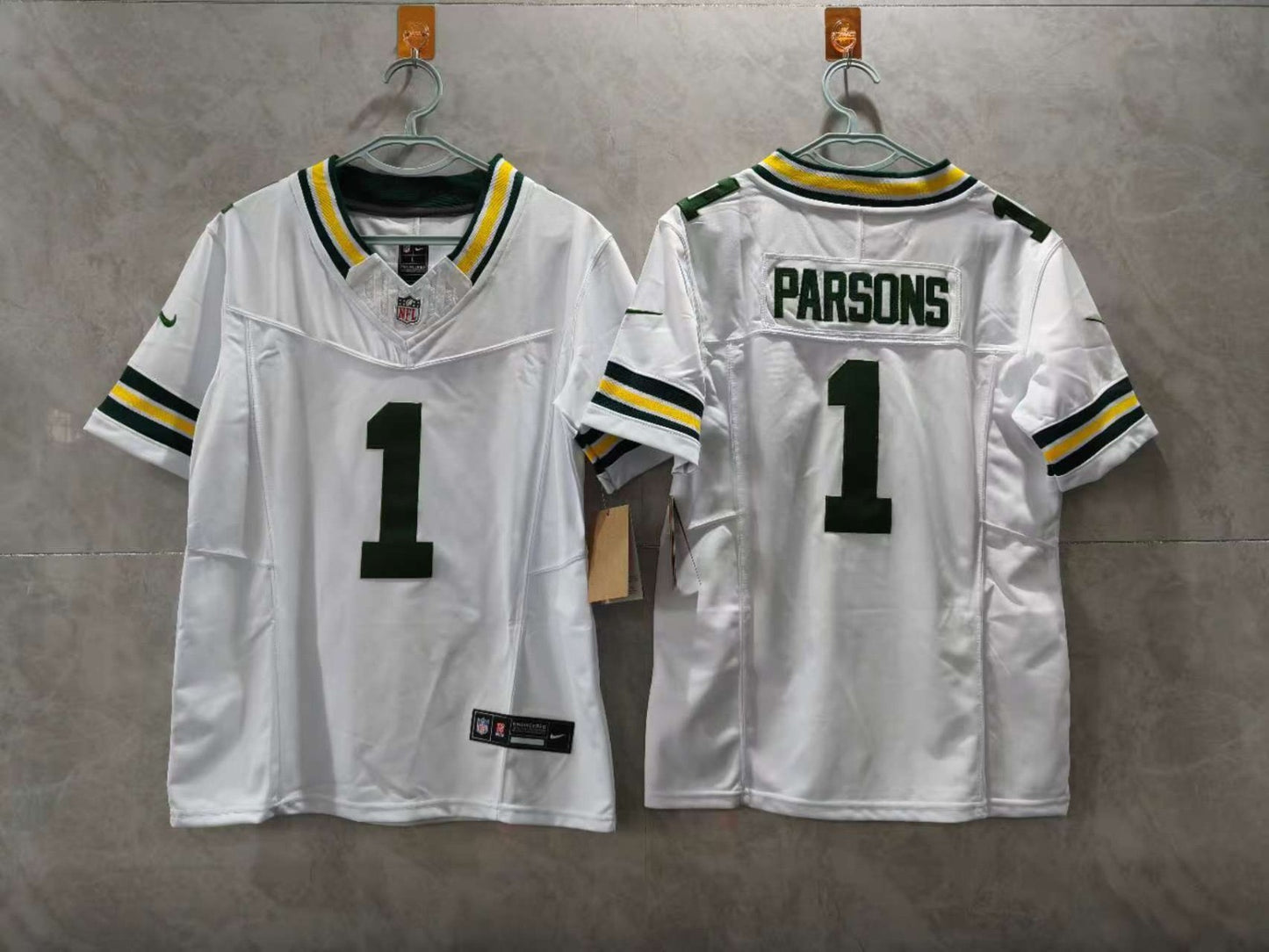 Green Bay Packers Micah Parsons White Jersey
