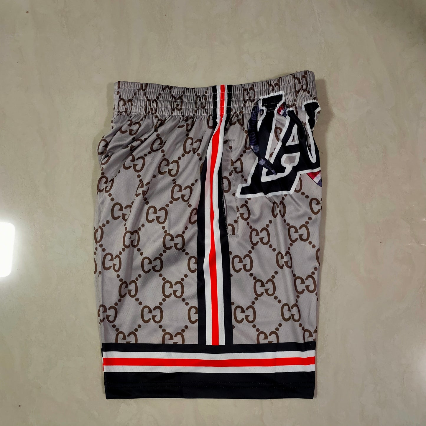 LOS ANGELES LAKERS GUCCI SHORTS