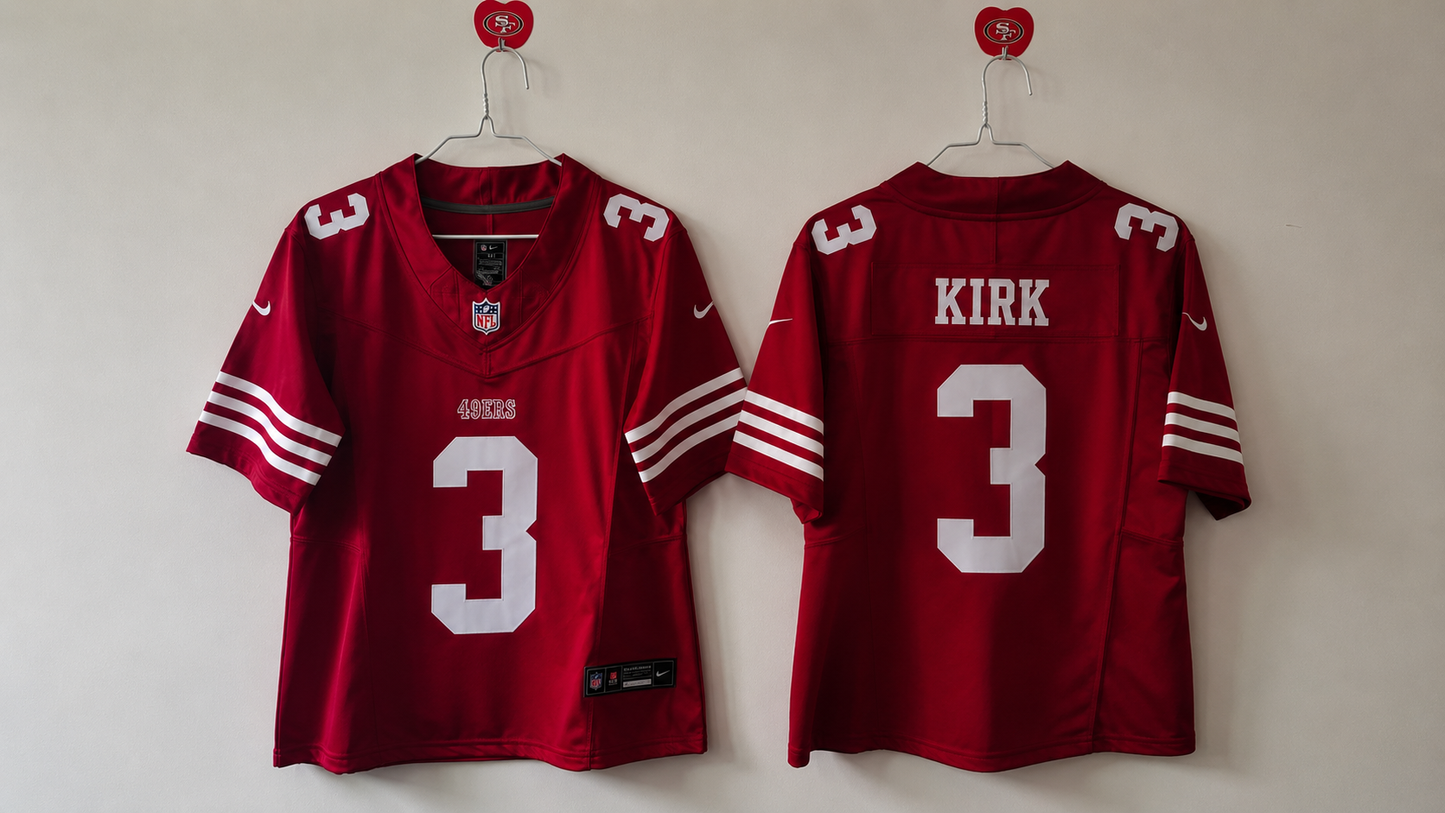 SAN FRANCISCO 49ERS CHRISTIAN KIRK RED JERSEY