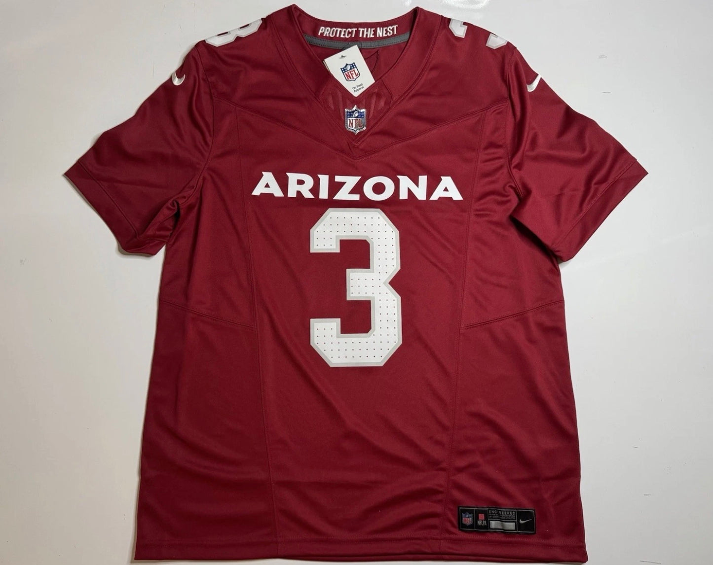 ARIZONA CARDINALS BUDDA BAKER RED JERSEY