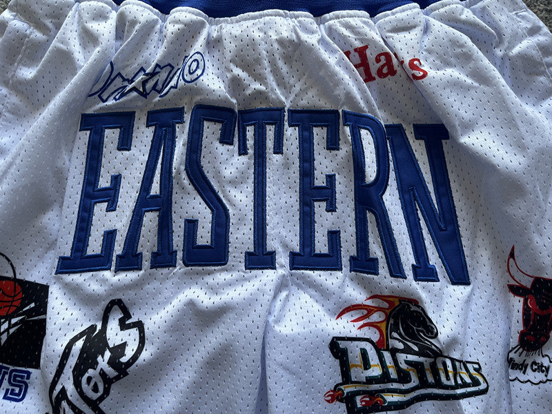 EASTERN CONFRENCE WHITE SHORTS