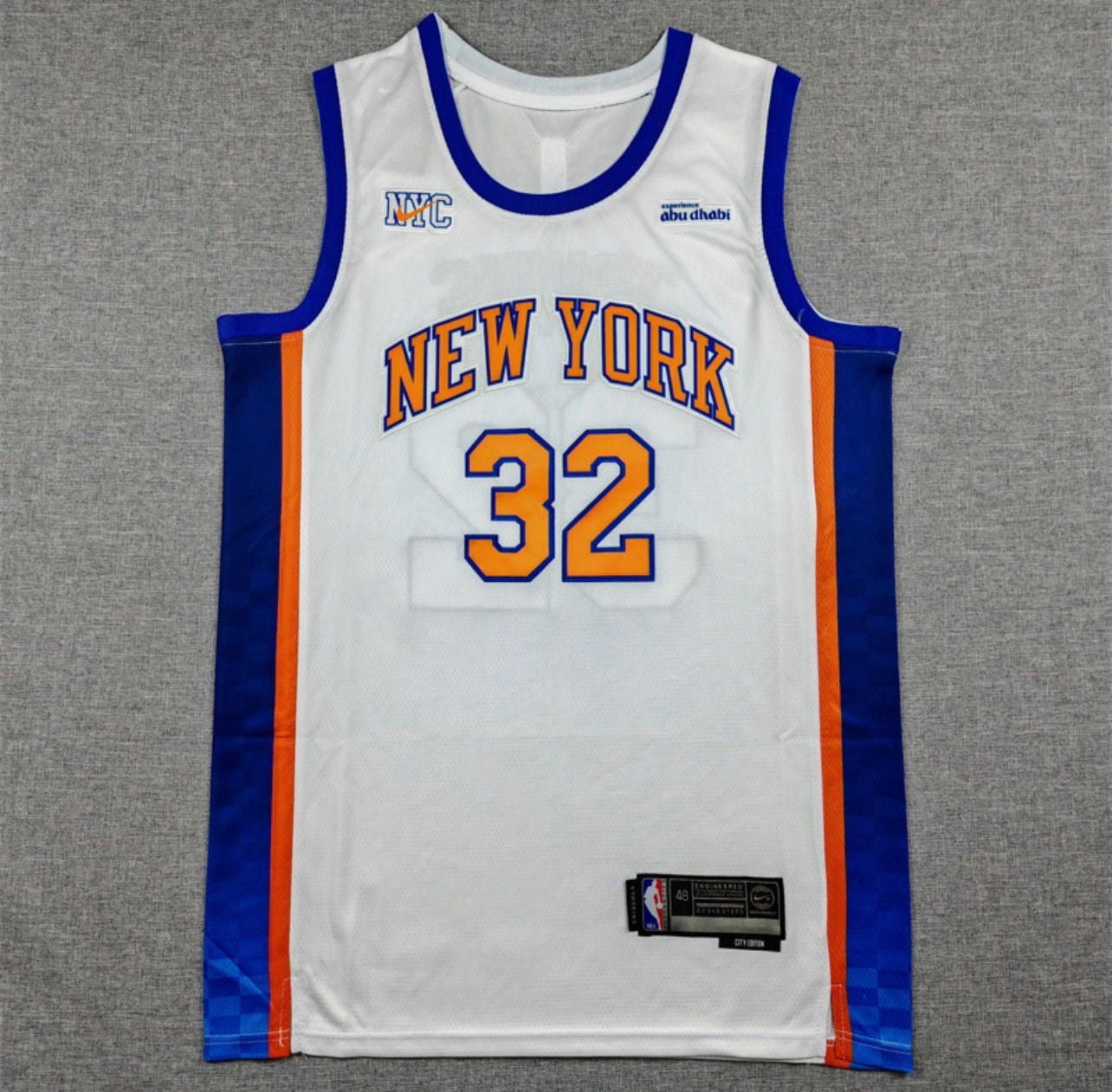 Karl-Anthony Towns White New York Knicks Jersey