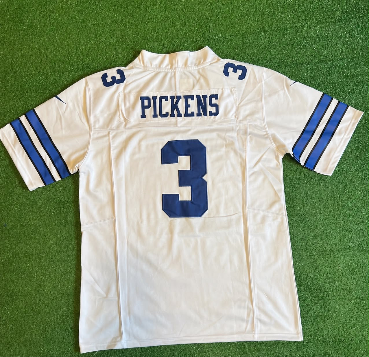 DALLAS COWBOYS GEORGE PICKENS WHITE JERSEY