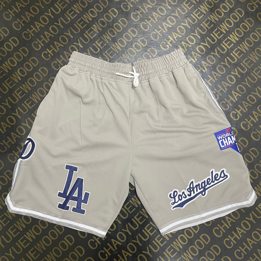 LOS ANGELES DODGERS GREY SHORTS