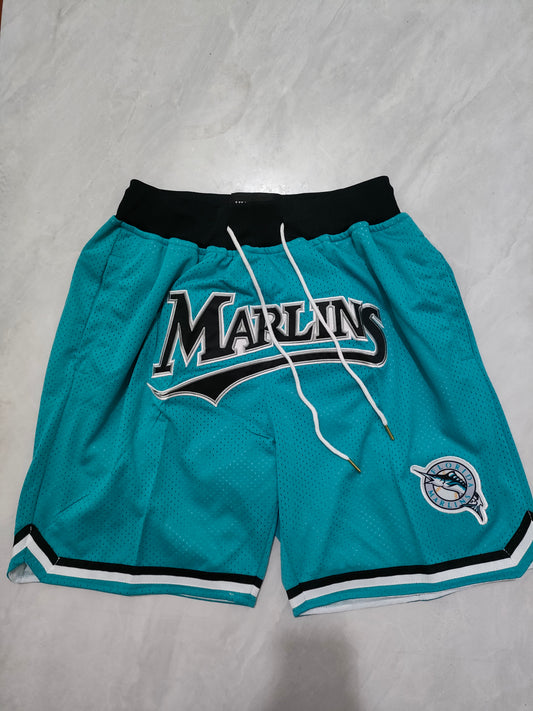 MIAMI MARLINS BLUE SHORTS