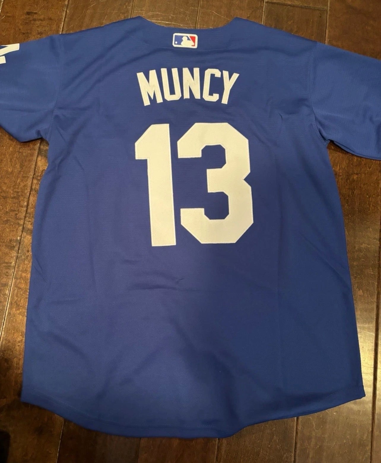 LOS ANGELES DODGERS MAX MUNCY BLUE JERSEY
