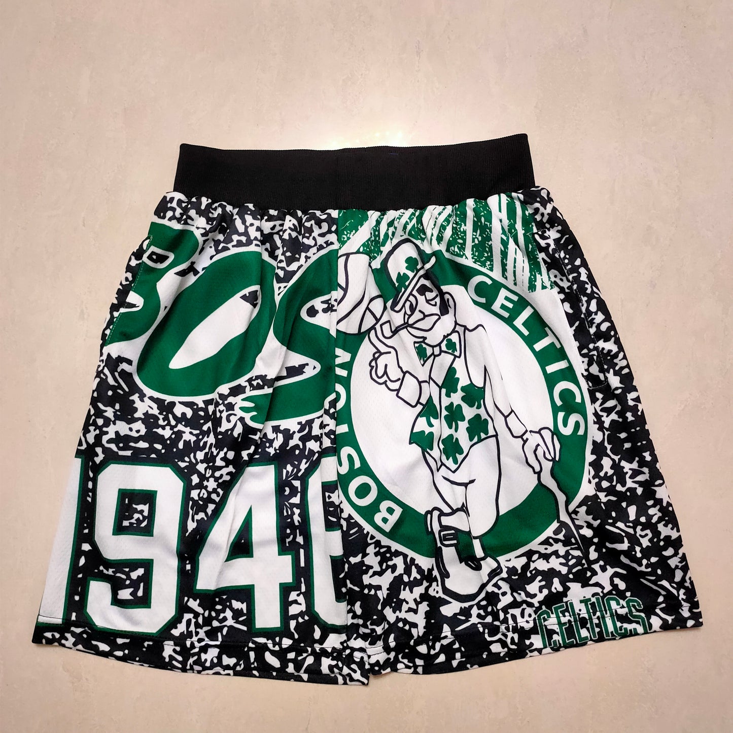 BOSTON CELTICS BLACK SHORTS