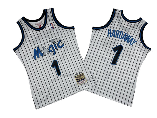 ORLANDO MAGIC ANFERNEE HARDAWAY WHITE VINTAGE JERSEY