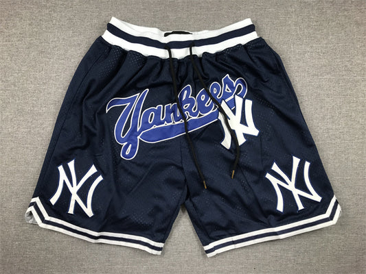 NEW YORK YANKEES BLUE SHORTS