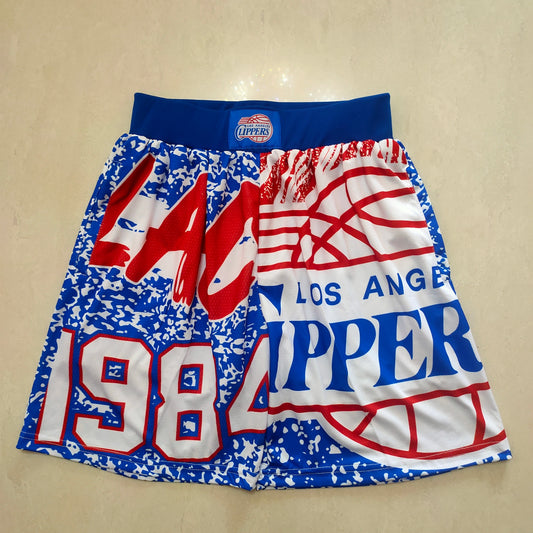 LOS ANGELES CLIPPERS BLUE SHORTS