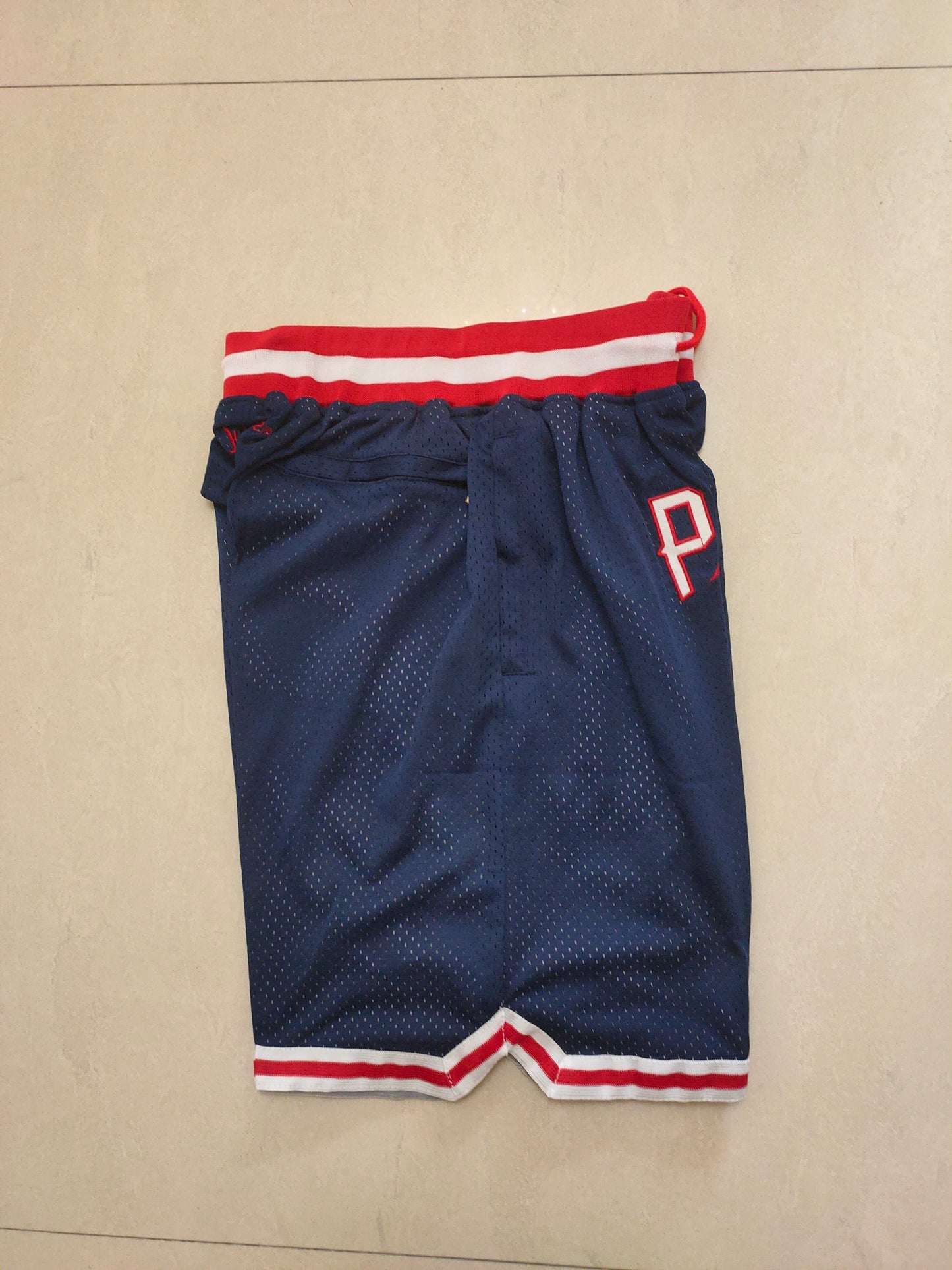 NEW ENGLAND PATRIOT'S BLUE SHORTS