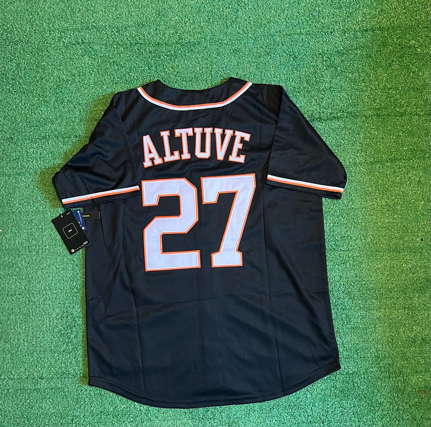 HOUSTON ASTROS JOSE ALTUVE BLACK JERSEY