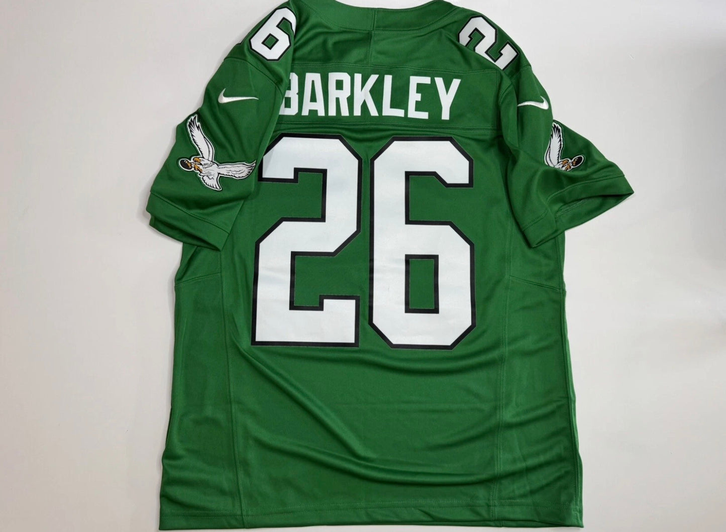 PHILADELPHIA EAGLES SAQUON BARKLEY KELLY GREEN JERSEY