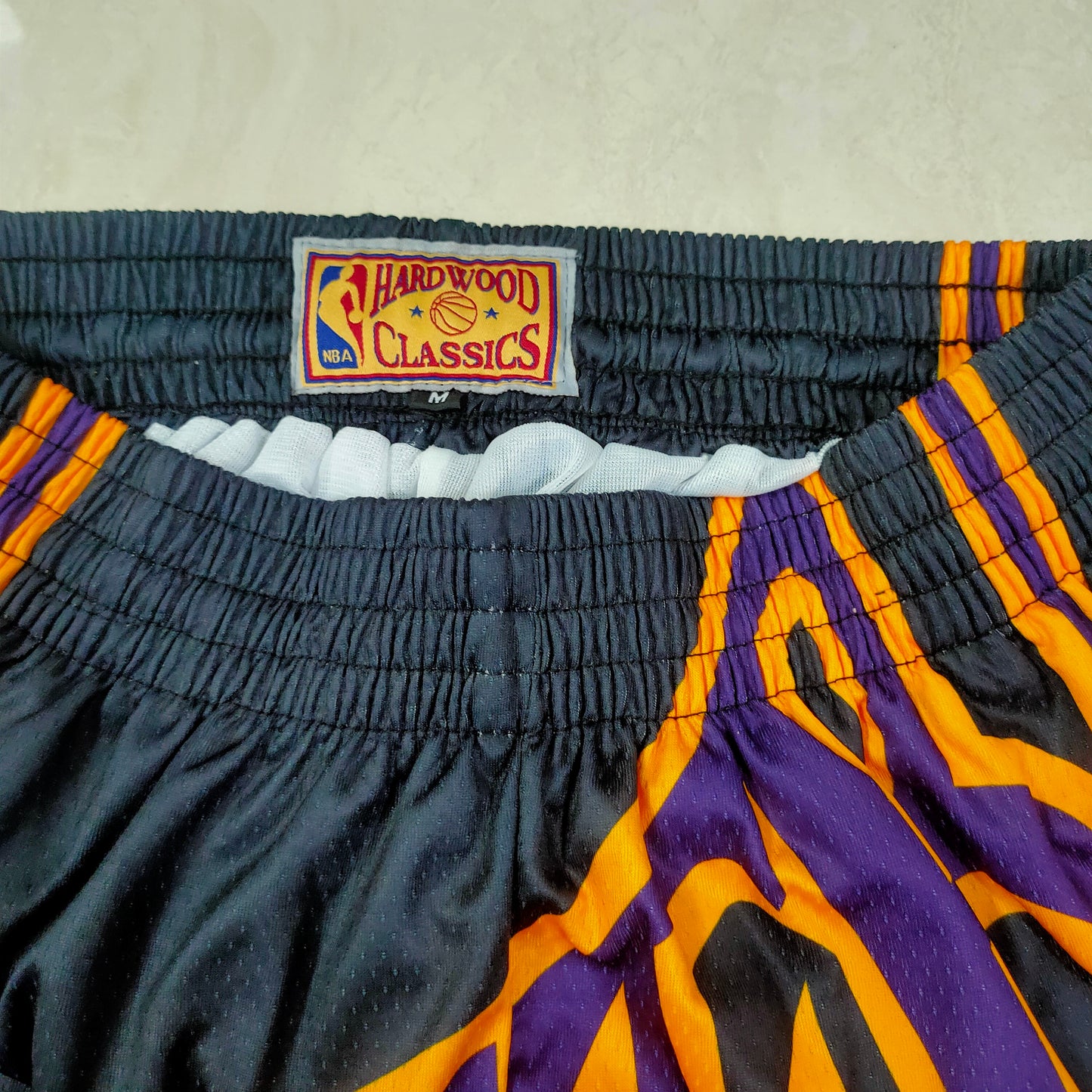 LOS ANGELES LAKERS BLACK SHORTS