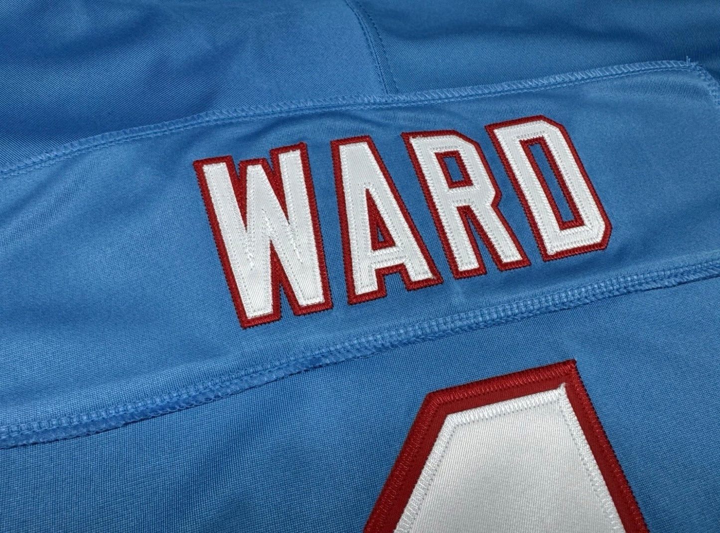 Tennessee Titans Cam Ward Blue Jersey
