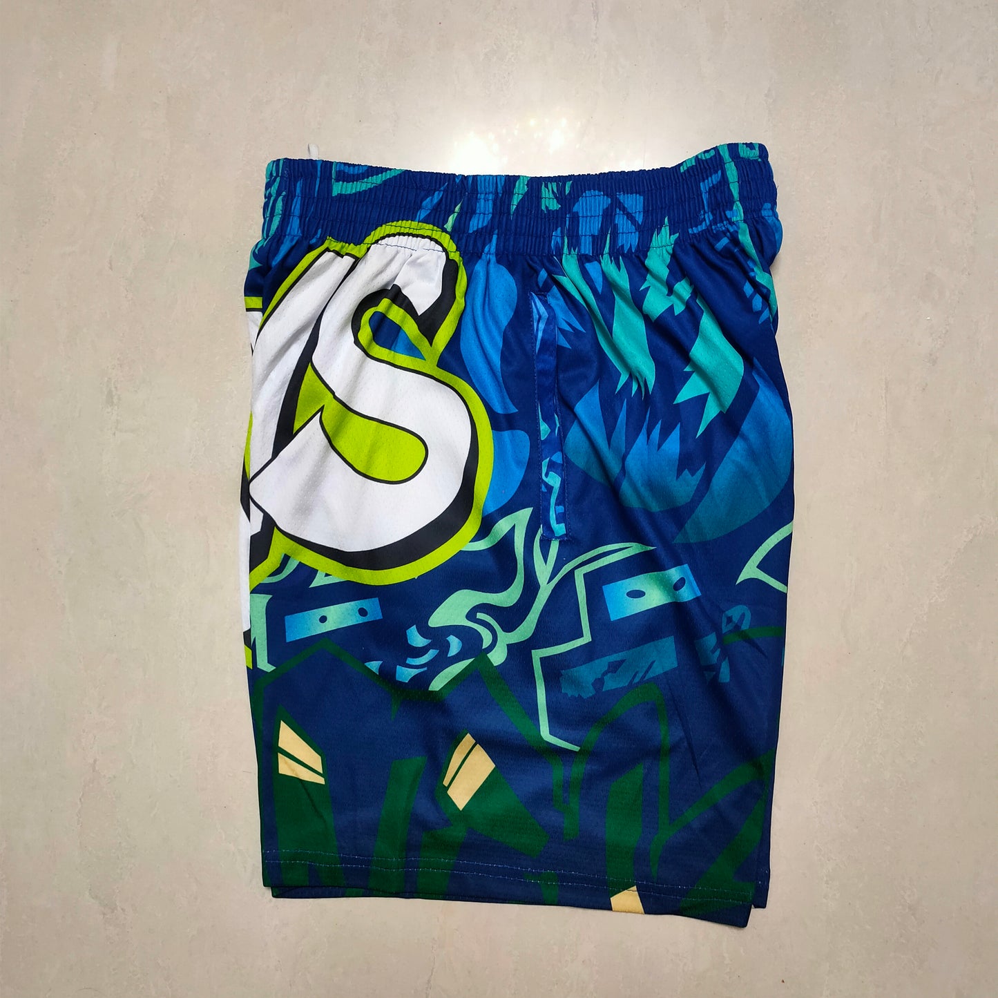 DALLAS MAVERICKS BLUE SHORTS