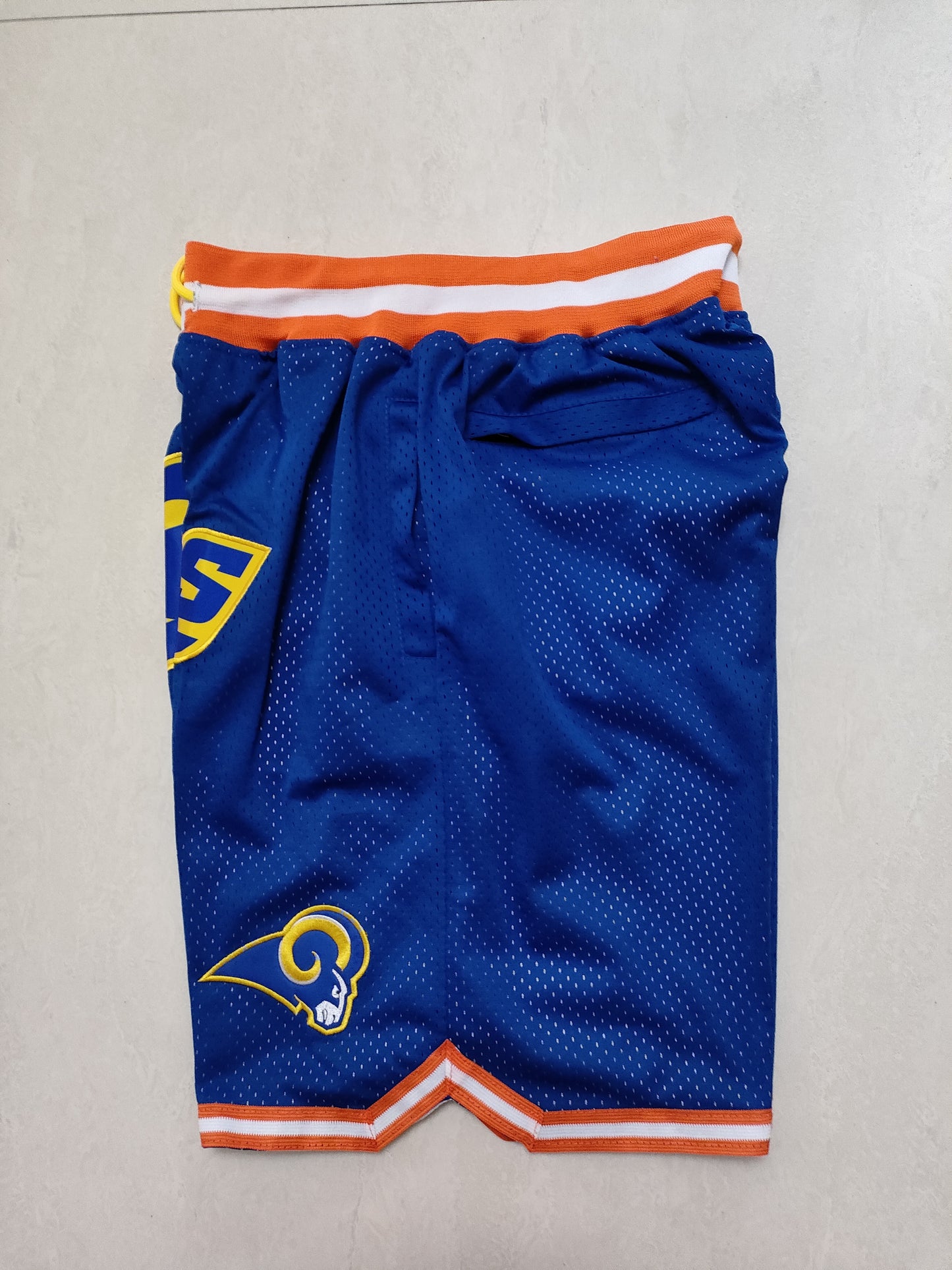 LOS ANGELES RAMS BLUE SHORTS